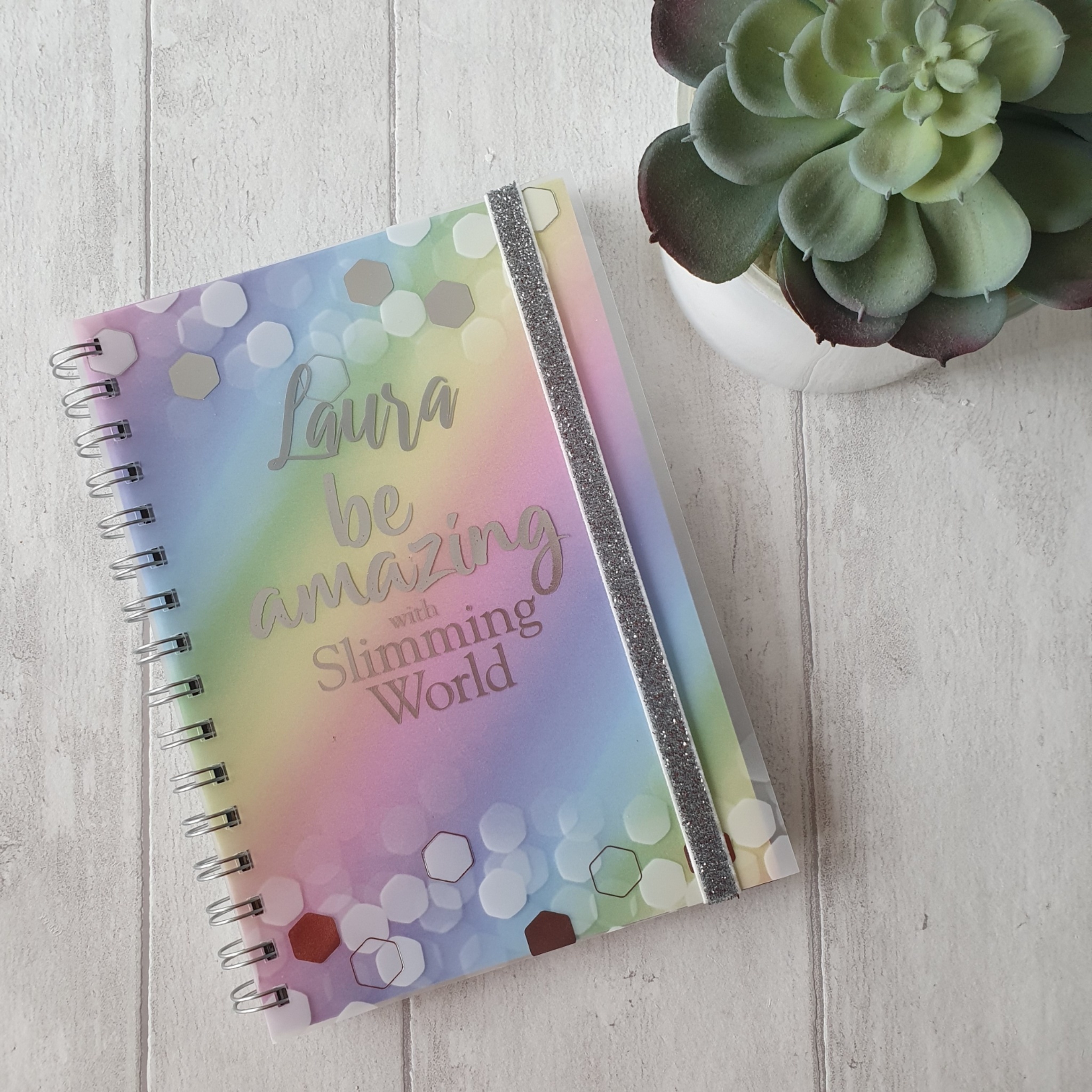 Wire bound Slimming Book