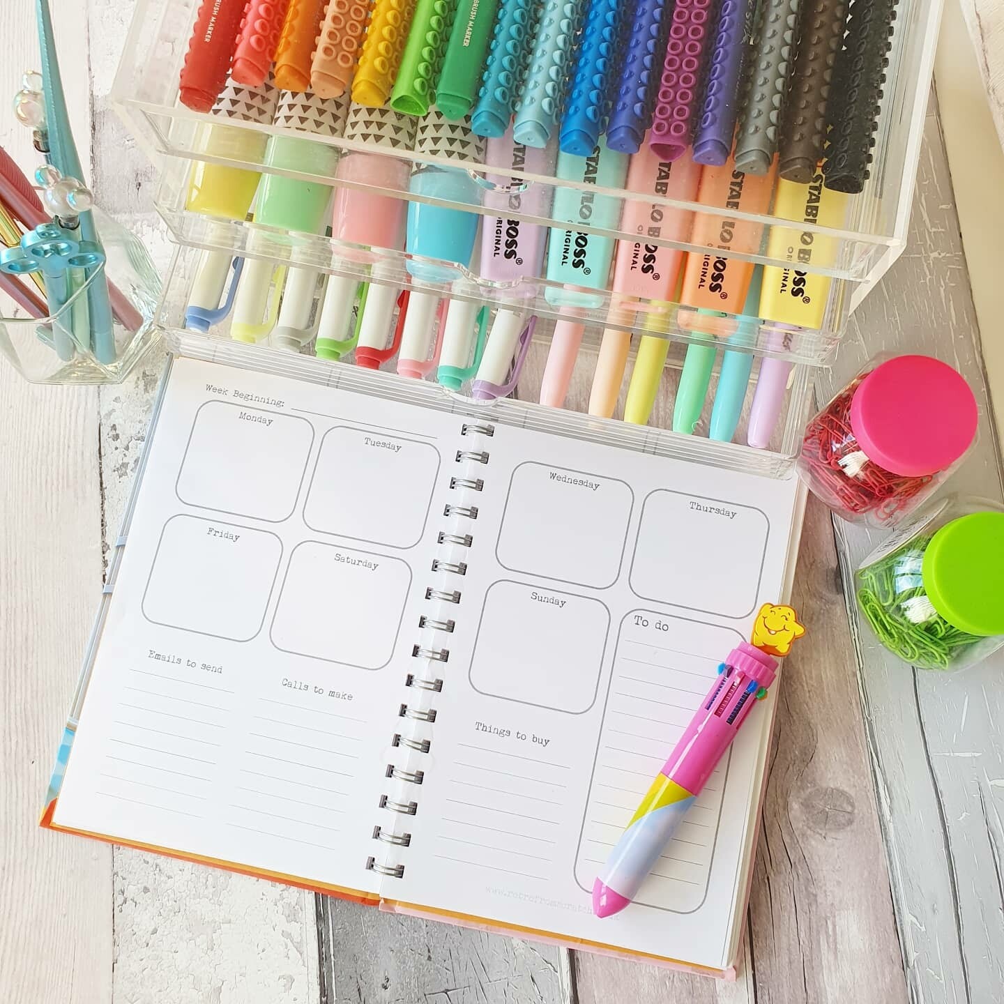 Weekly Planner Diary